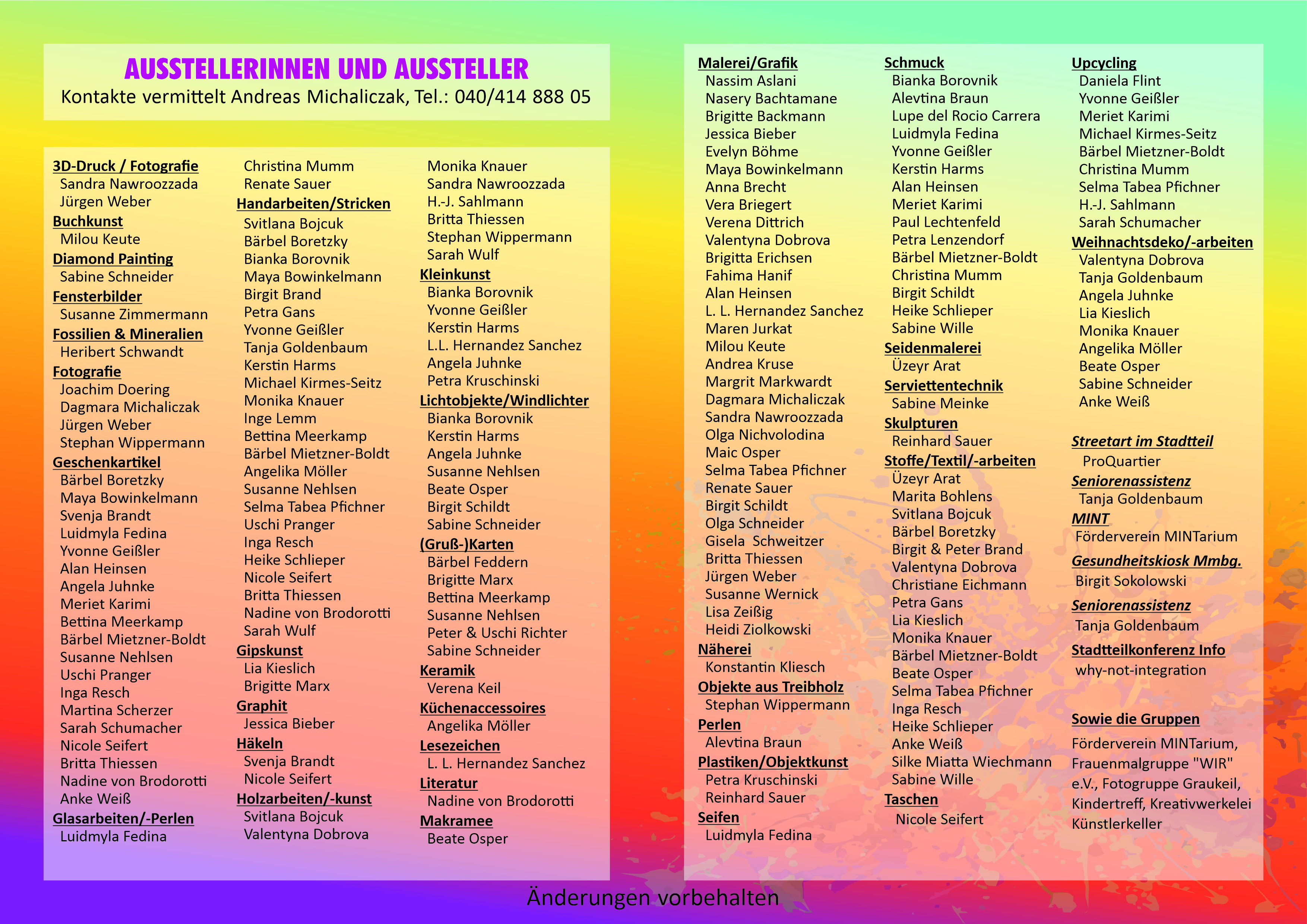Online Flyer Kunst&Kulturtage Muemmelmannsberg 2026 S5